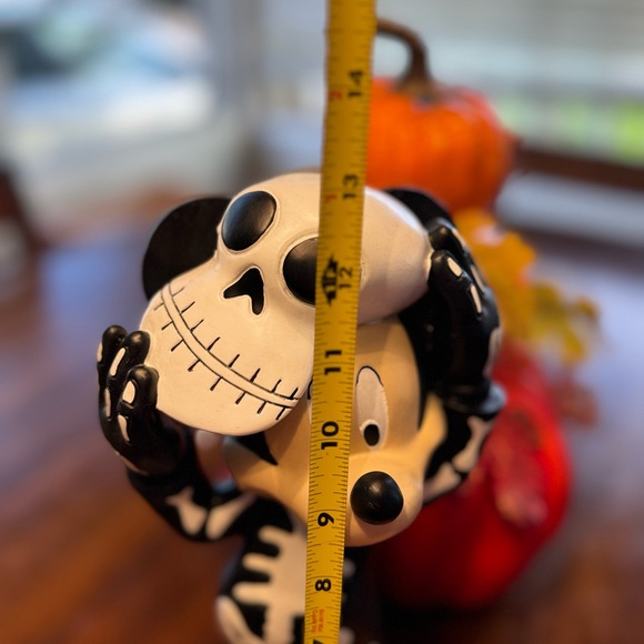 Mickey Mouse Halloween Skeleton Figurine - Picture 3 of 5